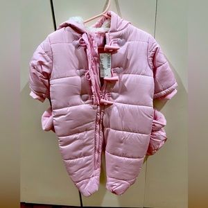 0-3 month infant snowsuit from Children’s Place